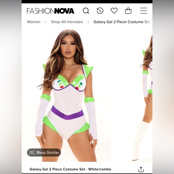 Fashion Nova Other - Fashion Nova Buzz Lightyear Halloween costume. (Size S, brand new)